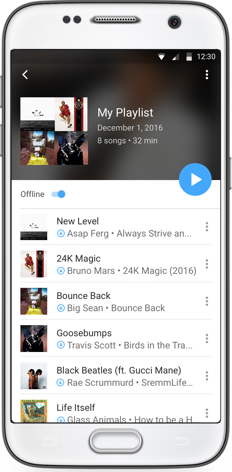 How can I listen to music offline with iHeartRadio? – iHeartRadio Help